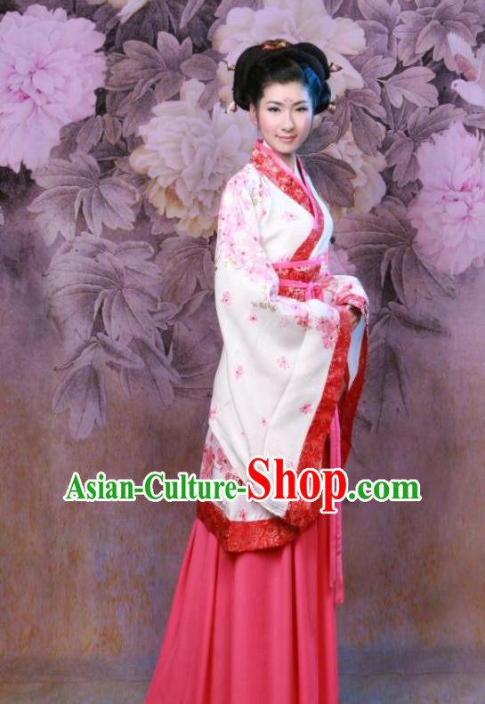 Chinese Ancient Nobility Lady Costumes Han Dynasty Palace Princess Hanfu Dress for Women