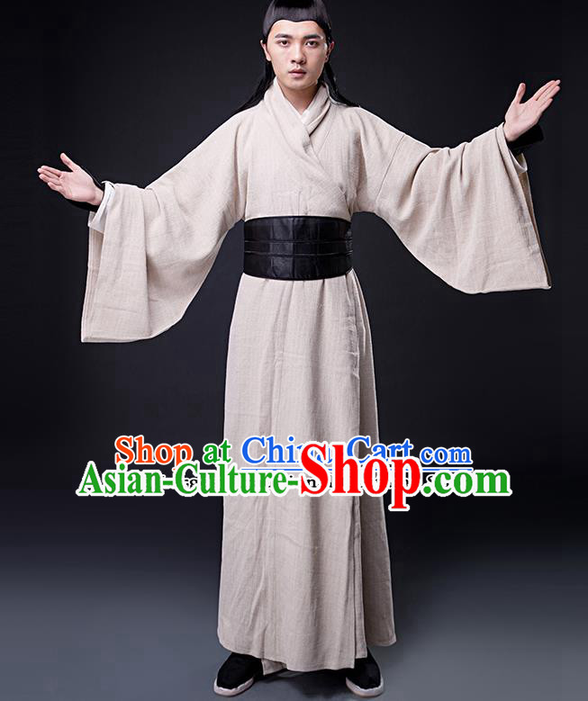 Chinese Ancient Drama Three Kingdoms Period Swordsman Costumes for Men