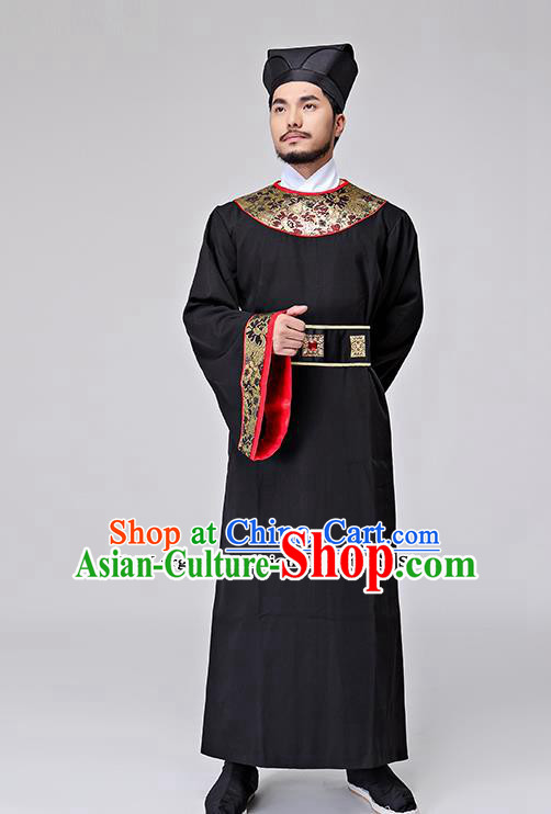 Chinese Ancient Drama Costumes Song Dynasty Minister Clothing for Men
