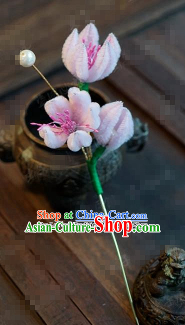Chinese Ancient Empress Flowers Hair Clip Palace Hairpins for Women