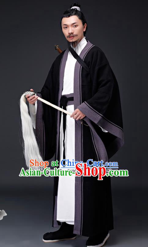 Chinese Ancient Drama Song Dynasty Taoist Priest Costumes for Men