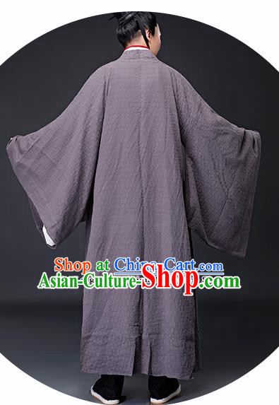 Chinese Ancient Drama Clothing Traditional Han Dynasty Minister Embroidered Costumes for Men