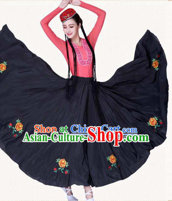 Chinese Traditional Uyghur Minority Dress Uigurian Ethnic Folk Dance Costumes for Women
