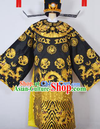 Professional Chinese Peking Opera Bao Zheng Costumes Ancient Prime Minister Clothing for Adults