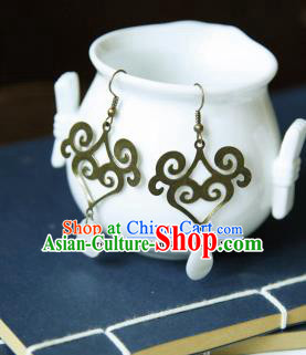 Traditional Chinese Ancient Hanfu Jewelry Accessories Earrings for Women
