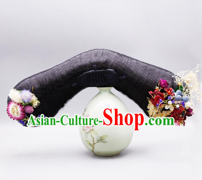 Chinese Traditional Qing Dynasty Hair Accessories Ancient Court Maid Wigs and Hairpins for Women