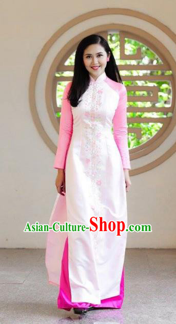 Vietnamese Trational Dress Vietnam Ao Dai Cheongsam Clothing