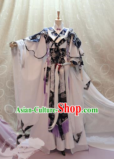 Traditional China Ancient Cosplay Swordswoman Tang Dynasty Palace Princess Costumes for Women