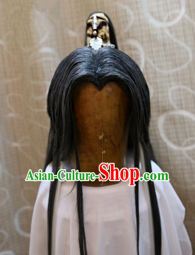 Ancient Chinese Costume hanfu Chinese Wedding Dress traditional china Cosplay Swordsman Wig Clothing