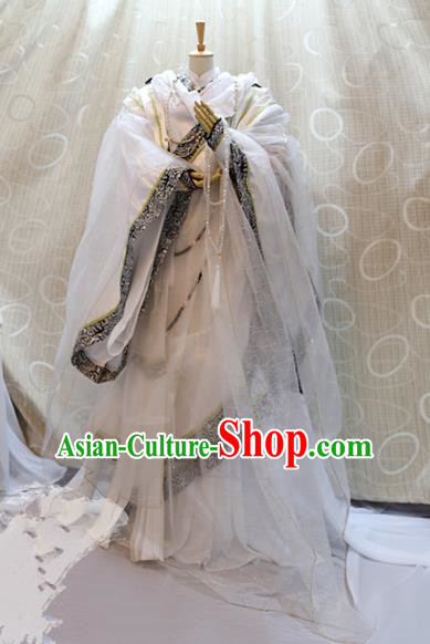 China Ancient Cosplay Swordswoman Clothing Traditional Palace Lady Dress Clothing for Women