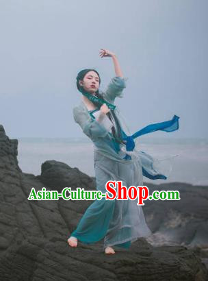 Ancient China Song Dynasty Enchantress Princess Embroidered Costume for Women