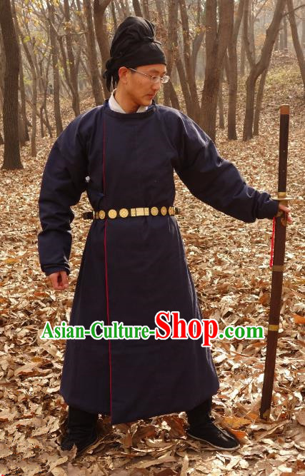Ancient China Tang Dynasty Swordsman Imperial Bodyguard Costumes for Men