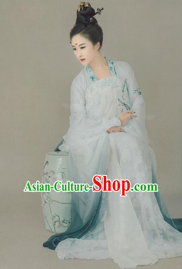 Traditional Ancient Chinese Costume Chinese Style Wedding Dress Ancient Tang Dynasty hanfu princess Clothing