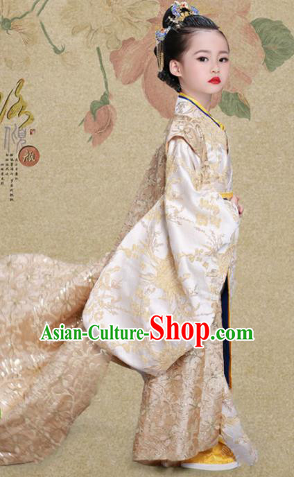 Traditional Ancient Chinese Costume Chinese Style Wedding Dress Ancient Tang Dynasty hanfu princess Clothing