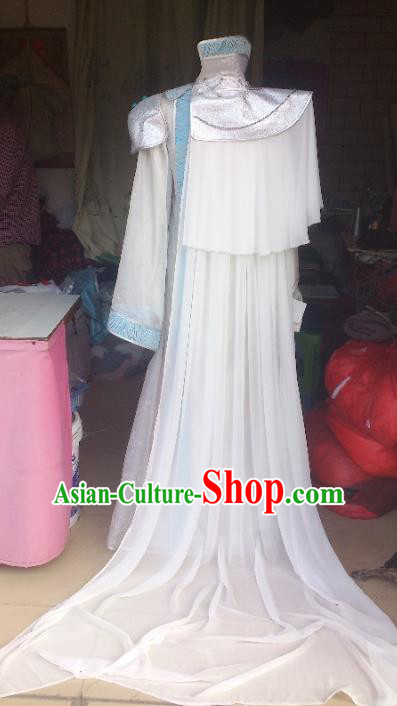 Ancient Chinese Costume hanfu Chinese Wedding Dress traditional china Cosplay Swordsman Wig Clothing Headwear
