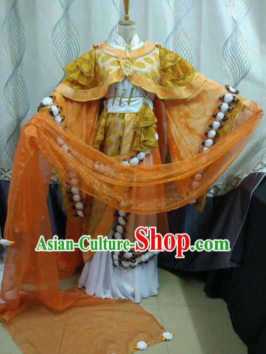 China Ancient Cosplay Ming Dynasty Queen Costume Fairy Fancy Dress Traditional Hanfu Clothing for Women