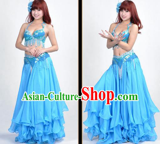 Traditional Asian Indian Belly Dance Costume Stage Performance India National Dance Dress Accessories Belts for Women