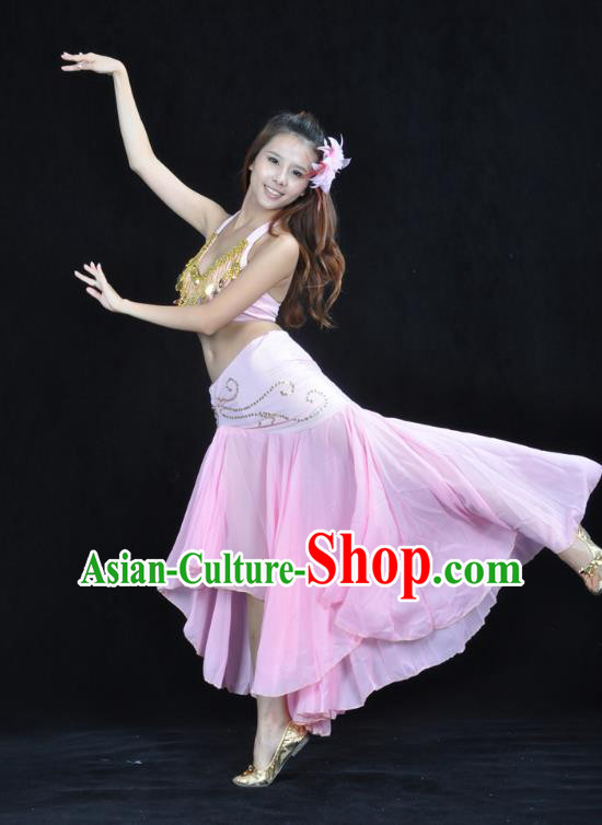 Traditional Asian Indian Belly Dance Costume Stage Performance India National Dance Dress Accessories Belts for Women