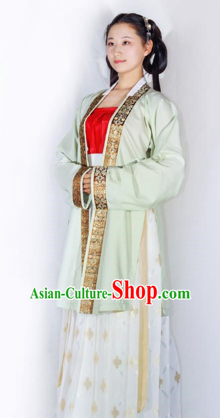 Traditional China Ancient Costume Song Dynasty Princess Hanfu Clothing for Women