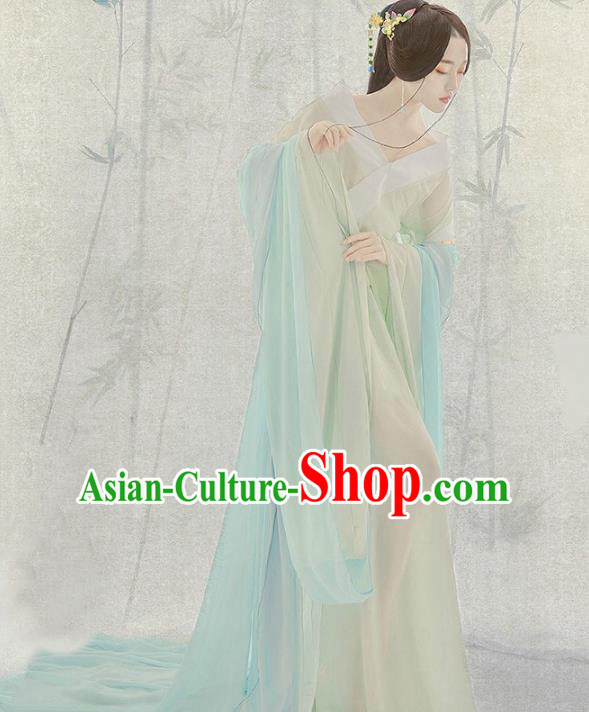 Traditional Chinese Ancient Palace Lady Costume, China Tang Dynasty Princess Clothing for Women