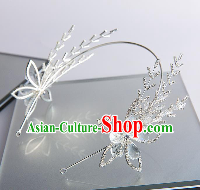 Chinese Hair Jewelry Accessories Xiuhe Suit Hairpins Headwear Headdress Hair Crown for Women