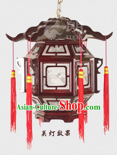 Traditional Chinese Palace Lanterns Handmade Hanging Lantern Ancient Ceiling Lamp