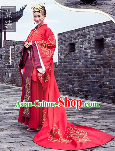 Traditional Chinese Ancient Costume China Wedding Dress Ancient Tang Dynasty Hanfu Princess Clothing