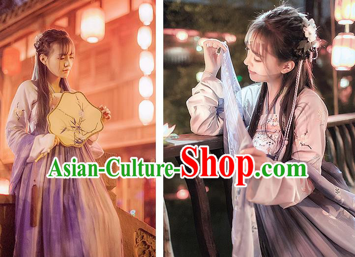 Traditional Chinese Ancient Costume China Ancient Tang Dynasty Hanfu Princess Dress Clothing