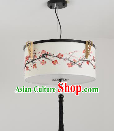 Traditional Handmade Chinese Painting Plum Blossom Hanging Lanterns Ancient Ceiling Lantern Ancient Lamp