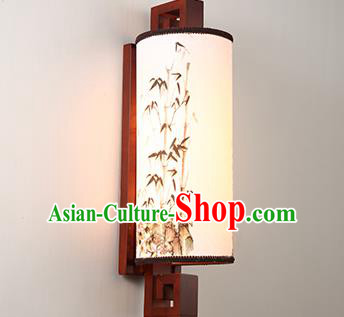 China Handmade Parchment Wall Lantern Painting Bamboo Lanterns Traditional Lamp
