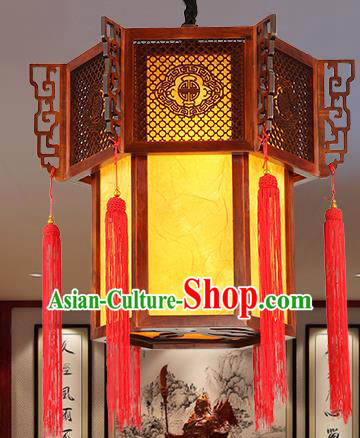 Traditional Chinese Handmade Palace Hanging Lantern Asian Ceiling Lanterns Ancient Lantern