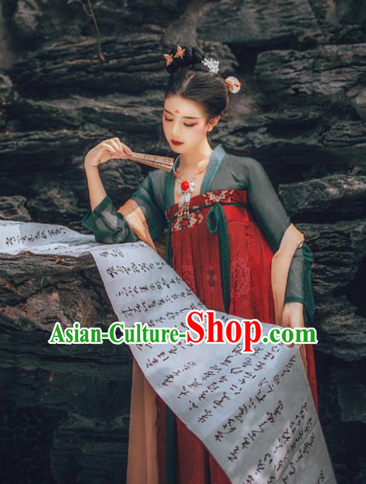 Traditional Chinese Ancient Costume China Wedding Dress Ancient Jin Dynasty Hanfu Princess Clothing