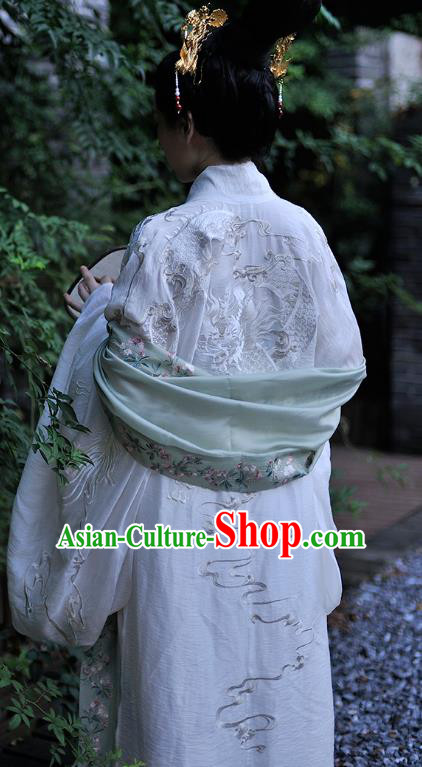 Traditional Chinese Ancient Costume China Wedding Dress Ancient Jin Dynasty Hanfu Princess Clothing