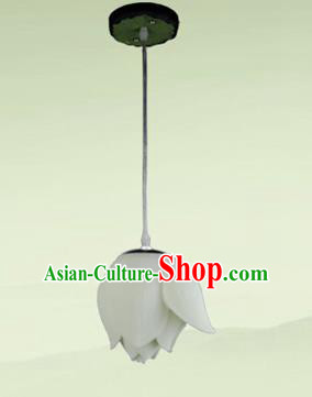 Top Grade Handmade Lotus Hanging Lanterns Traditional Chinese Ceiling Palace Lantern Ancient Lanterns