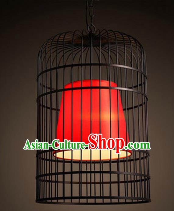 Top Grade Handmade Iron Lanterns Traditional Chinese Hanging Palace Lantern Ancient Ceiling Lanterns