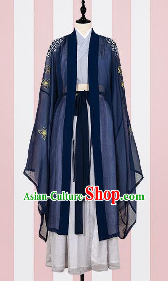 Traditional Chinese Ancient Costume China Wedding Dress Ancient Jin Dynasty Hanfu Princess Clothing