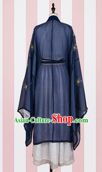Traditional Chinese Ancient Costume China Wedding Dress Ancient Jin Dynasty Hanfu Princess Clothing