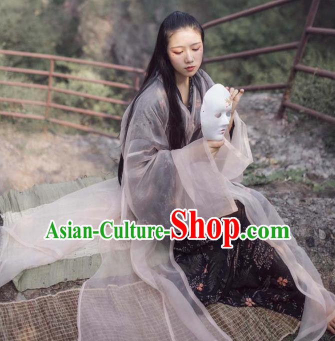 Traditional Chinese Ancient Costume China Wedding Dress Ancient Jin Dynasty Hanfu Princess Clothing