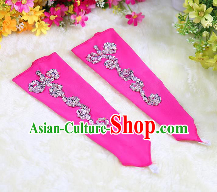 Indian Bollywood Belly Dance Accessories Rosy Oversleeve Sleevelet for Kids