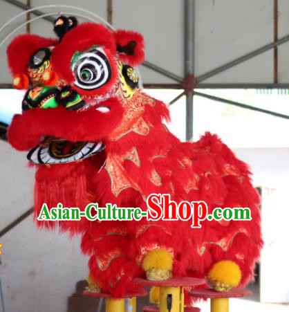 Professional Lion Dance Jongs Lion Dancing Zhuang Instrument Pieces Set Dragon Dance Costume Drum