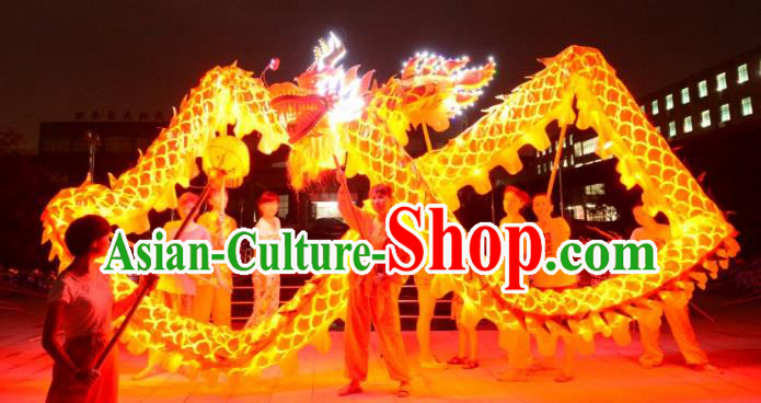 Chinese Traditional Dragon Dance Costumes Professional Lantern Festival Celebration Dragon Parade Complete Set