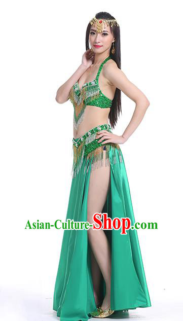 Traditional Asian Indian Belly Dance Costume Stage Performance India National Dance Dress Accessories Belts for Women