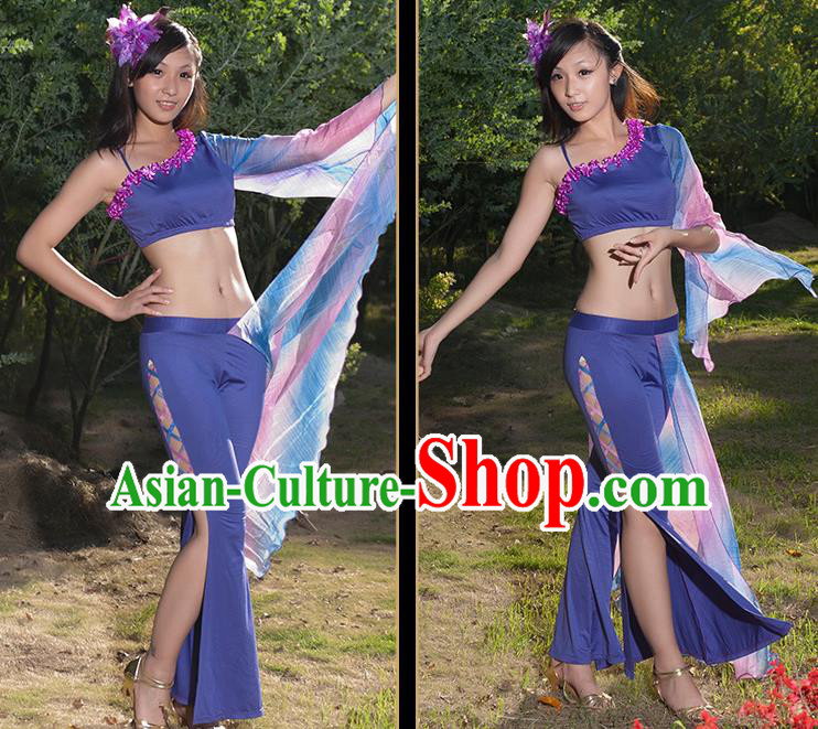 Traditional Asian Indian Belly Dance Costume Stage Performance India National Dance Dress Accessories Belts for Women