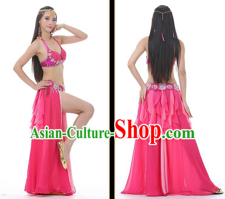 Traditional Asian Indian Belly Dance Costume Stage Performance India National Dance Dress Accessories Belts for Women