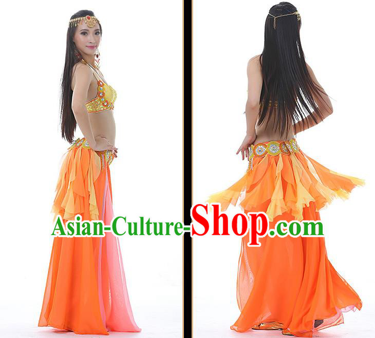 Traditional Asian Indian Belly Dance Costume Stage Performance India National Dance Dress Accessories Belts for Women