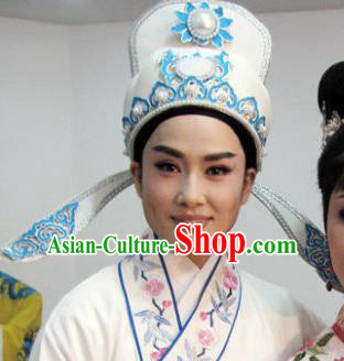 Traditional Chinese Beijing Opera Young Men Hats Peking Opera Niche Headwear