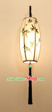 Traditional Asian Chinese Lantern China Style Wall Lamp Electric Printing Palace Lantern