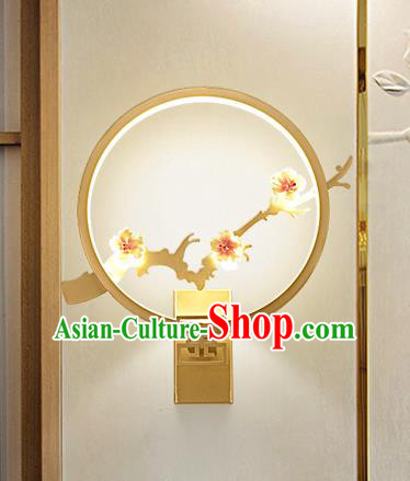Traditional Asian China Style Lanterns Chinese Ancient Plum Blossom Wall Lamp Palace Lantern