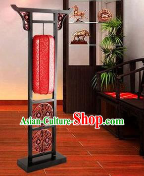 Asian China Floor Lanterns Traditional Chinese Ancient Lamp Red Palace Lantern