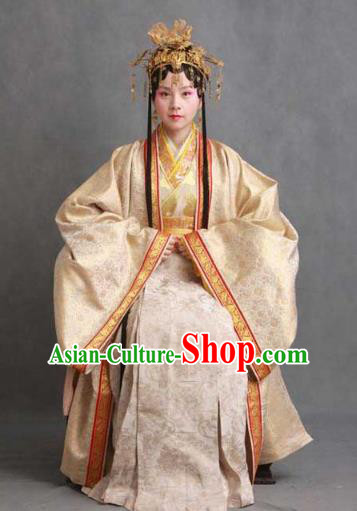 Chinese Ancient Novel Character A Dream in Red Mansions Imperial Consort Jia Yuanchun Costume for Women
